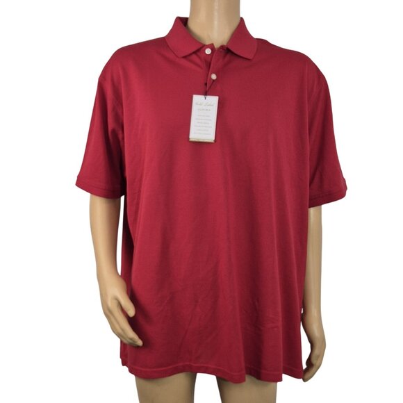 ROUNDTREE & YORKE Gold Label Men's Polo Shirt Short Sleeve Ref  Size XXL (31) - Picture 2 of 11